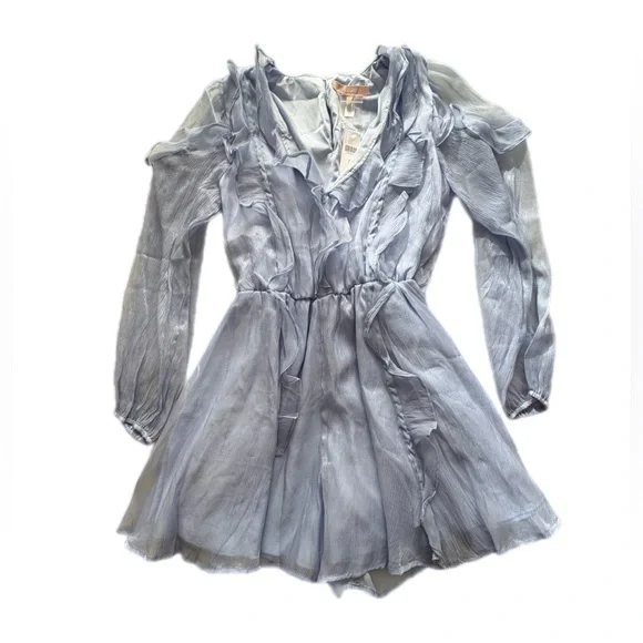 Anthropologie NWT Hutch Long Sleeve Frilled Romper small - Picture 5 of 14